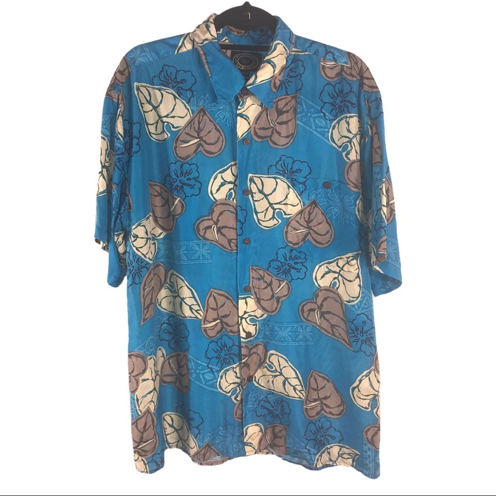 Hawaiian Silk Men’s Tropical Shirt